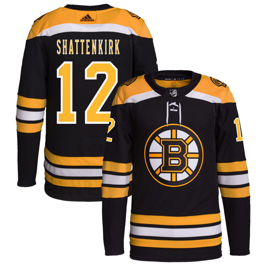 Kevin Shattenkirk Boston Bruins Home Primegreen Authentic Pro Jersey - Black