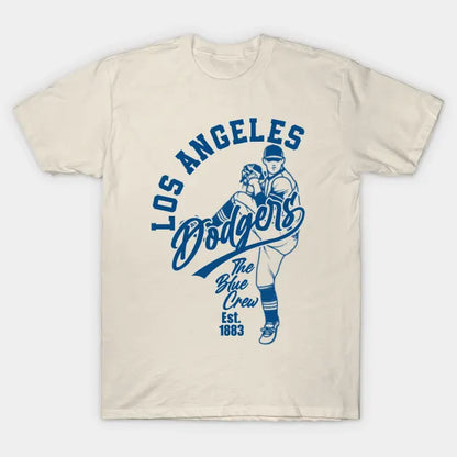 Los Angeles Dodgers By Semrawud T-Shirt