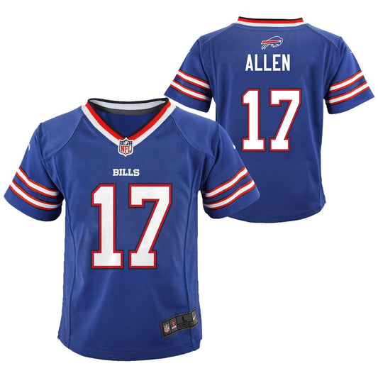 Preschool Josh Allen Royal Buffalo Bills Game Jersey