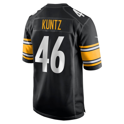 Christian Kuntz Pittsburgh Steelers Game Jersey - Black