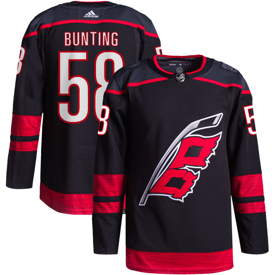 Michael Bunting Carolina Hurricanes Alternate Primegreen Authentic Pro Jersey - Black