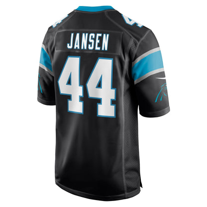 J.J. Jansen Carolina Panthers Game Jersey - Black