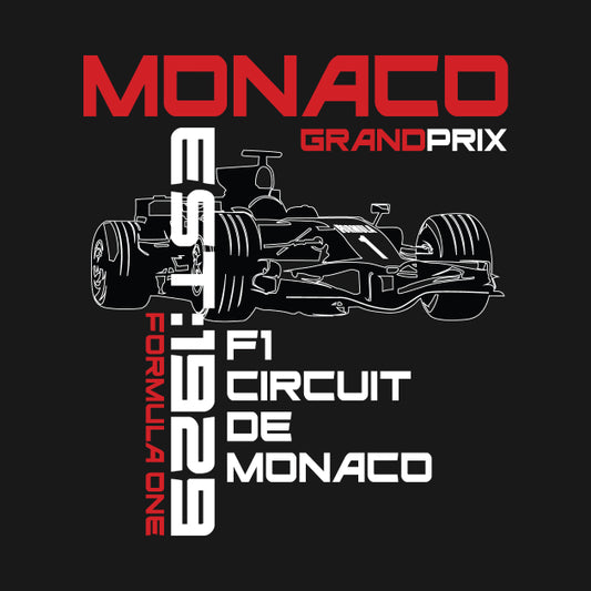Circuit De Monaco F1 Grand Prix Est:1929 Hoodie
