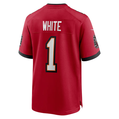 Rachaad White Tampa Bay Buccaneers Game Player Jersey - Red