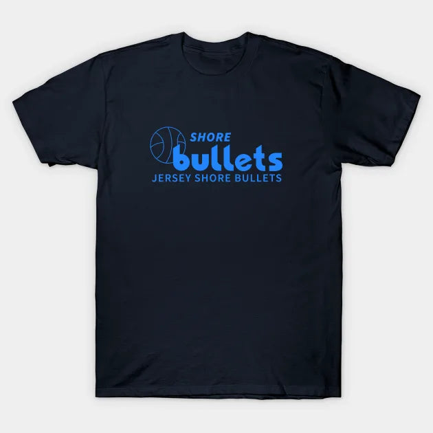 Defunct Jersey Shore Bullets Cba 1979 T-Shirt