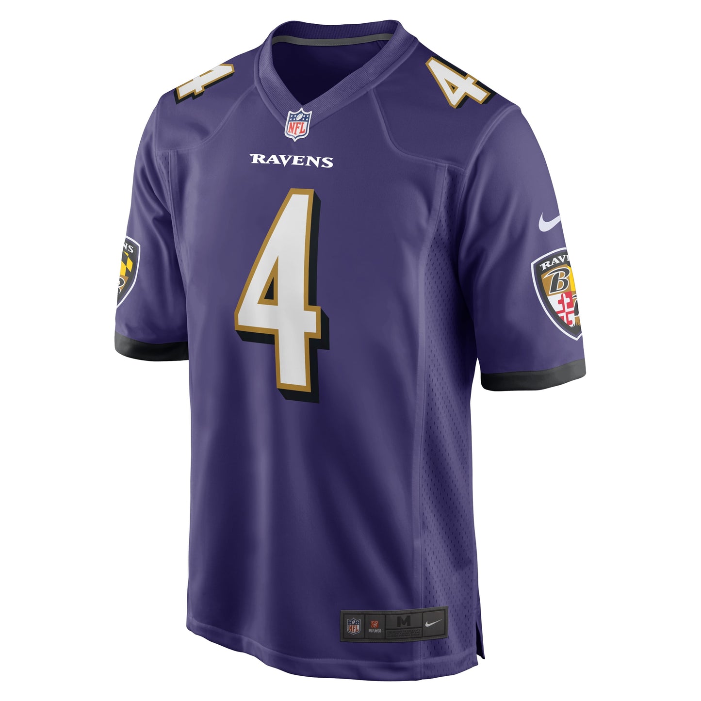 Zay Flowers Baltimore Ravens 2023 NFL Draft First Round Pick Game Jersey - Purple
