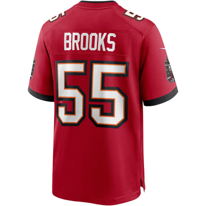 Derrick Brooks Tampa Bay Buccaneers Game Retired Player Jersey - Red