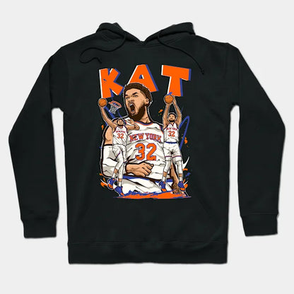 Karl-Anthony Towns Kat New York Cartoon Hoodie