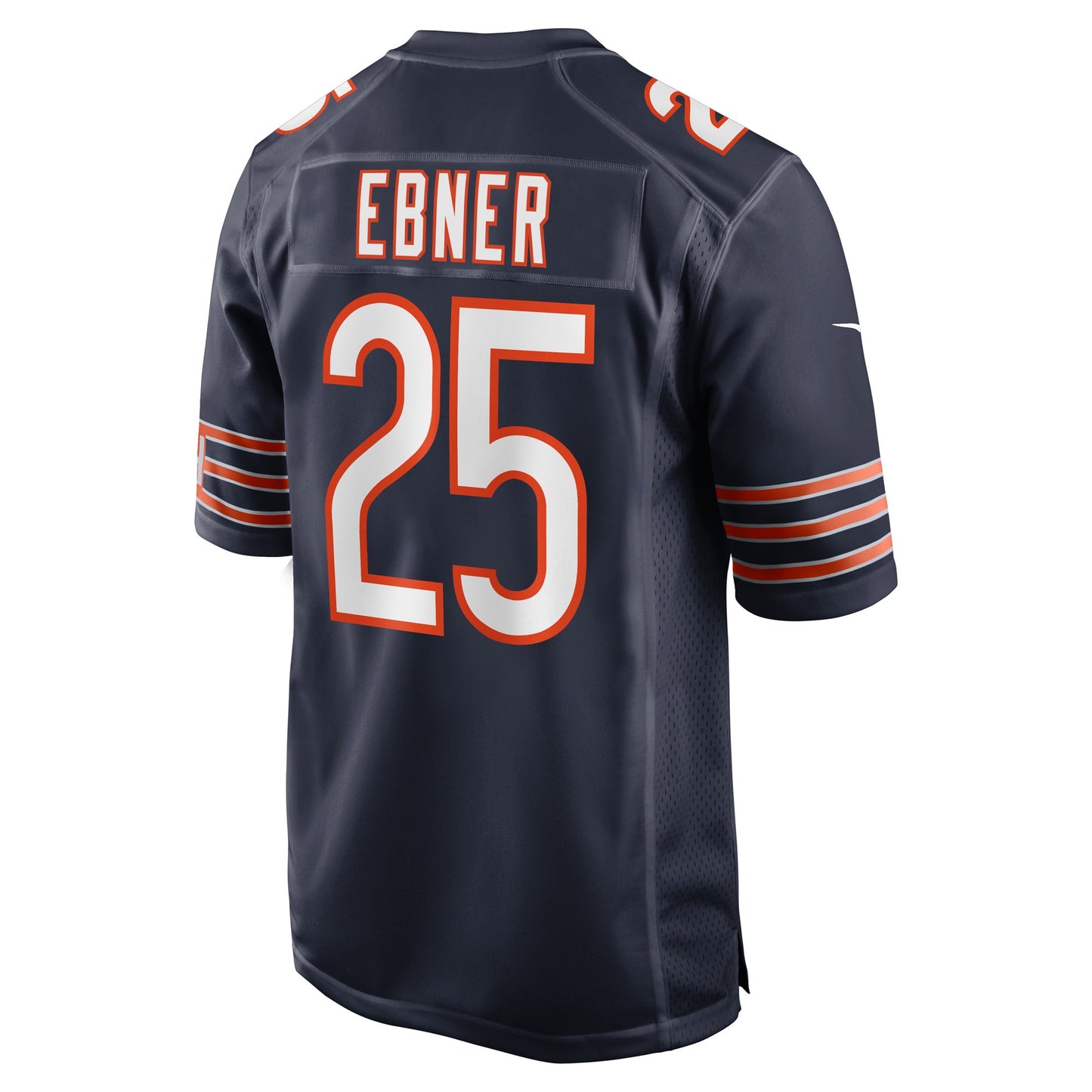 Trestan Ebner Chicago Bears Game Player Jersey - Navy