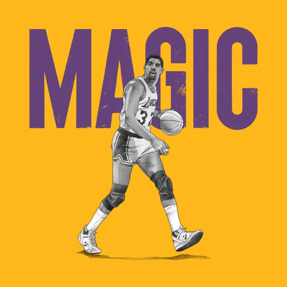 Magic Johnson Purple 86 T-Shirt