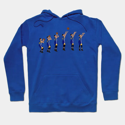 Steph Curry Jumpshot - Golden State Warriors Hoodie