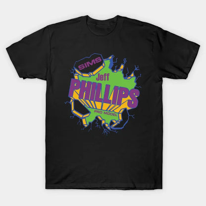 Jeff Phillips Purple Skateboard T-Shirt
