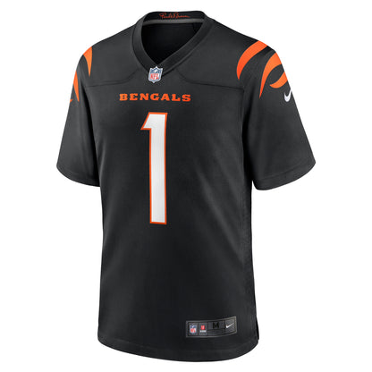 Number 1 Dad Cincinnati Bengals Game Jersey - Black
