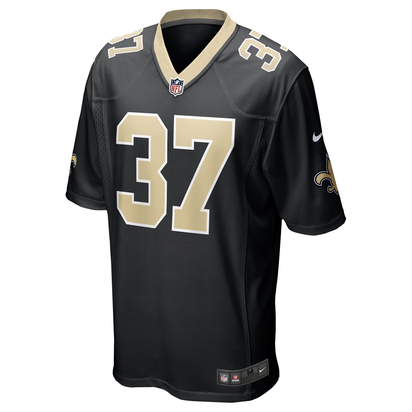 Jordans Mims New Orleans Saints Team Game Jersey - ?Black