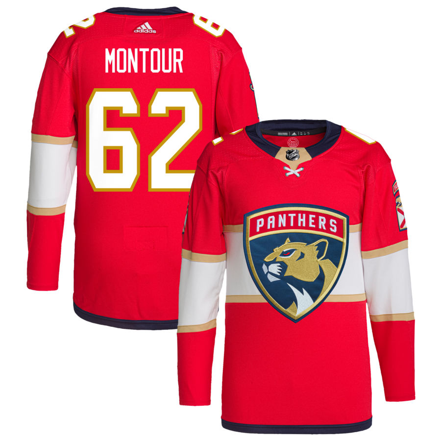 Brandon Montour Florida Panthers Home Primegreen Authentic Pro Jersey - Red
