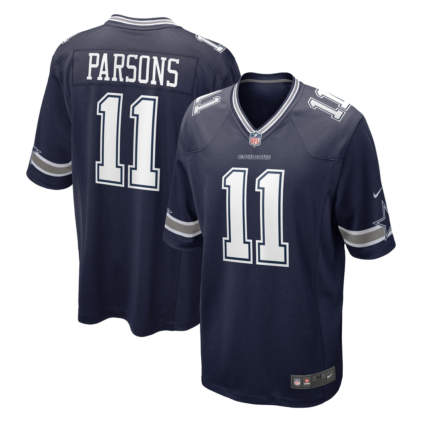 Micah Parsons Dallas Cowboys 2021 NFL Draft First Round Pick Game Jersey - Navy
