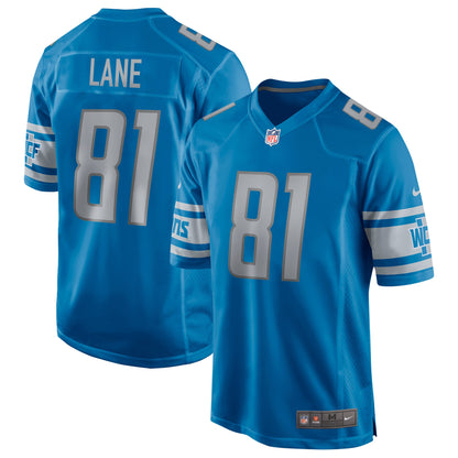 Night Train Lane Detroit Lions Game Retired Player Jersey - Blue