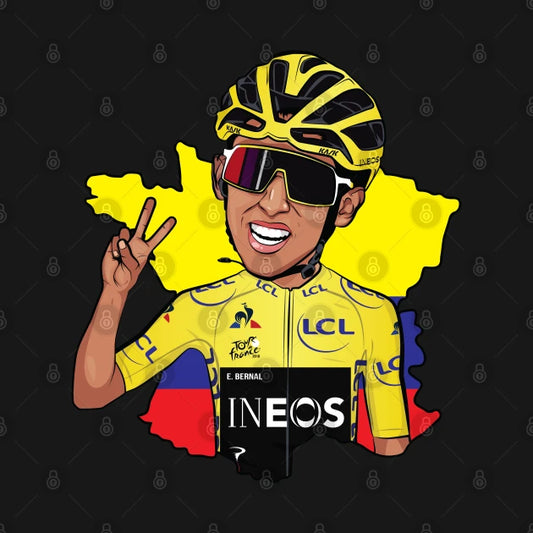 Egan Bernal Tour De France 2019 Champion T-Shirt