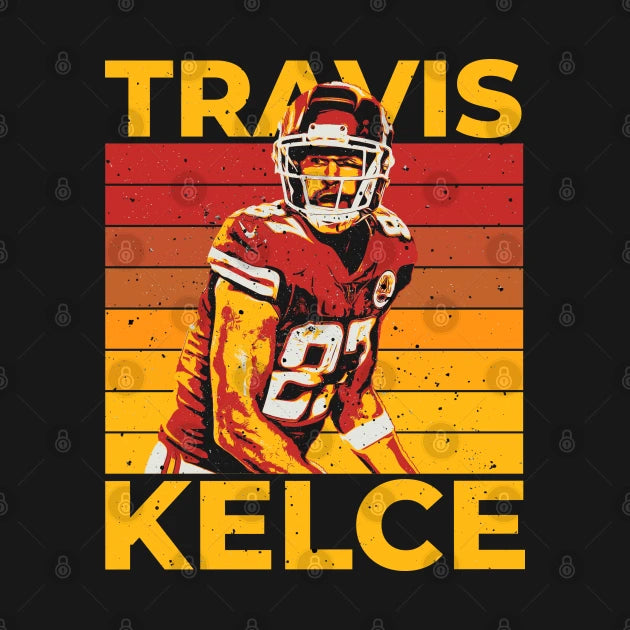 Travis Kelce Retro Hoodie