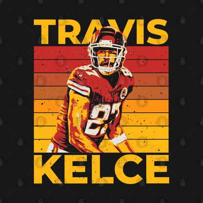 Travis Kelce Retro Hoodie