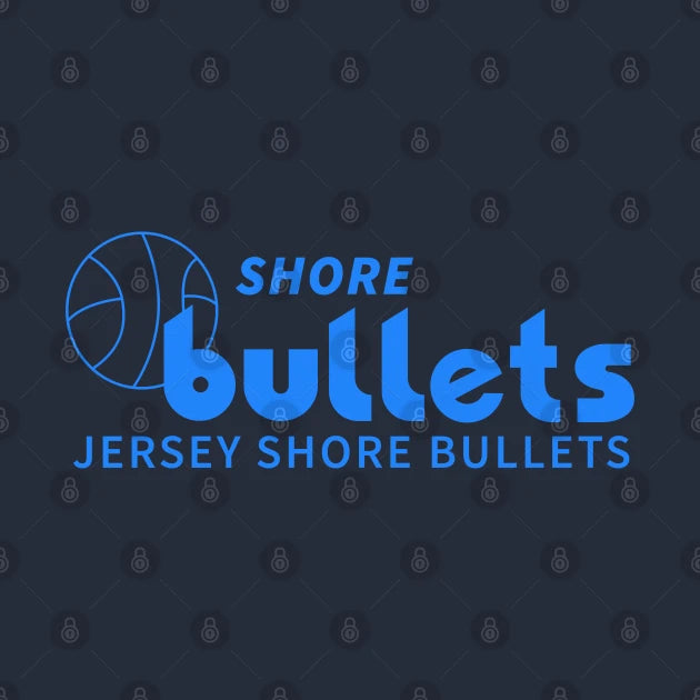 Defunct Jersey Shore Bullets Cba 1979 Hoodie