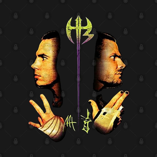 Wwe Hardy Boyz Mirrored T-Shirt