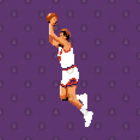 Tom Chambers Best Dunk Ever Pixel T-Shirt