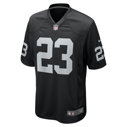 David Long Jr. Las Vegas Raiders Team Game Jersey - ?Black