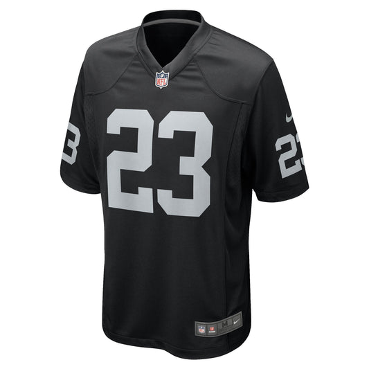 David Long Jr. Las Vegas Raiders Team Game Jersey - ?Black