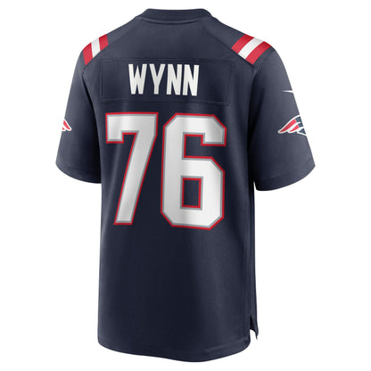 Isaiah Wynn New England Patriots Game Jersey - Navy