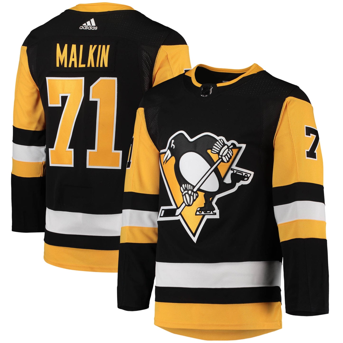 Evgeni Malkin Pittsburgh Penguins Home Primegreen Authentic Pro Player Jersey - Black