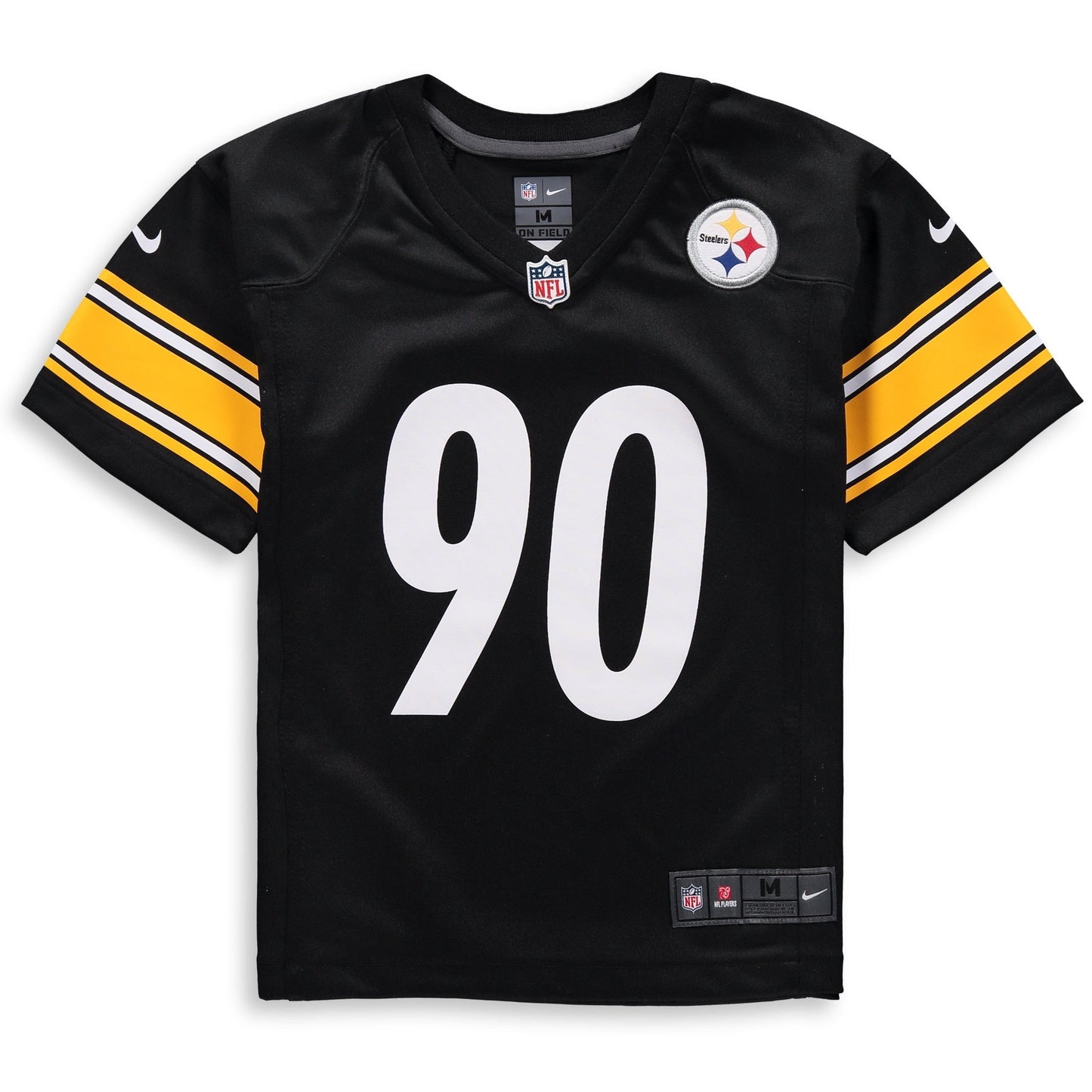 Preschool T.J. Watt Black Pittsburgh Steelers Game Jersey