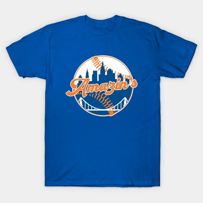 Amazin'S  Mets Baseball Nickname T-Shirt