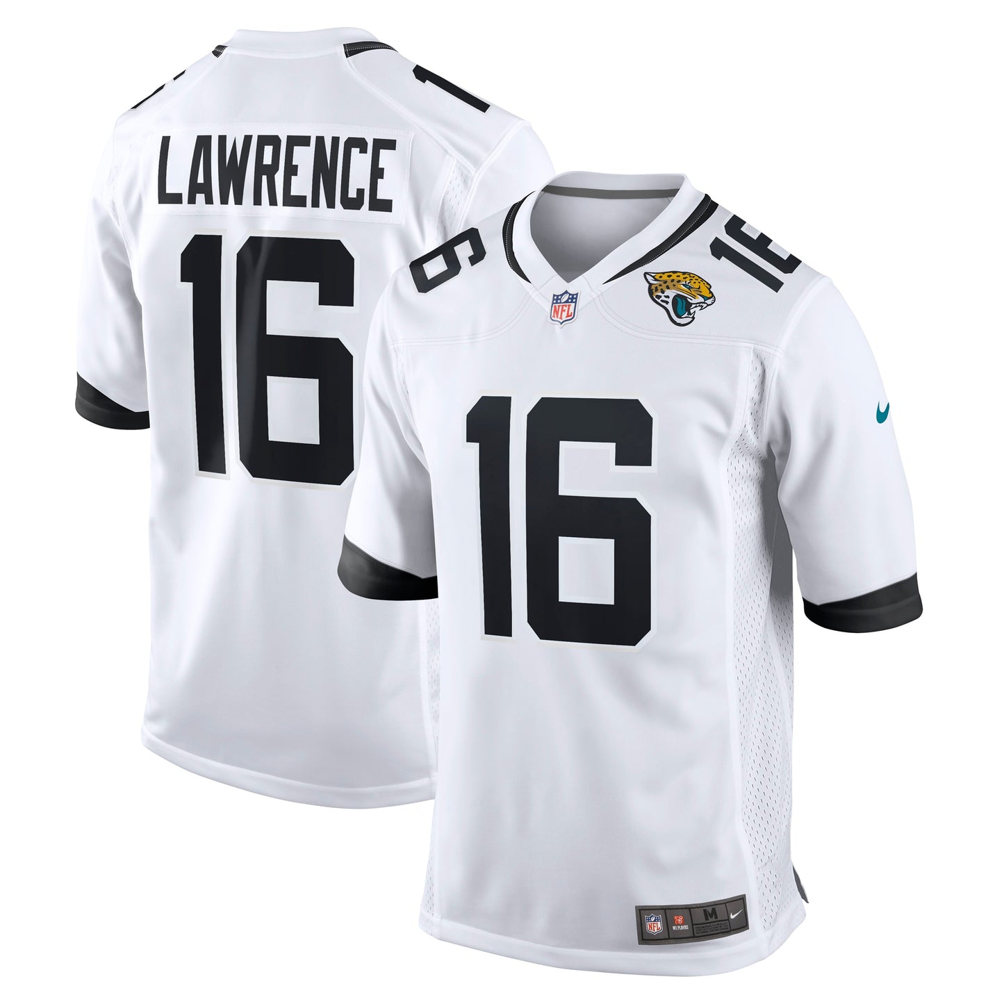 Trevor Lawrence Jacksonville Jaguars White Game Jersey - White