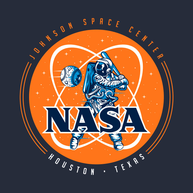 Retro Nasa Astros Logo - Orange Version Hoodie