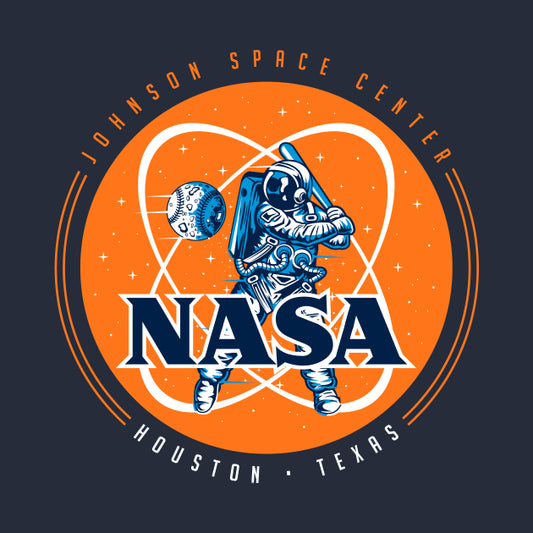 Retro Nasa Astros Logo - Orange Version Hoodie