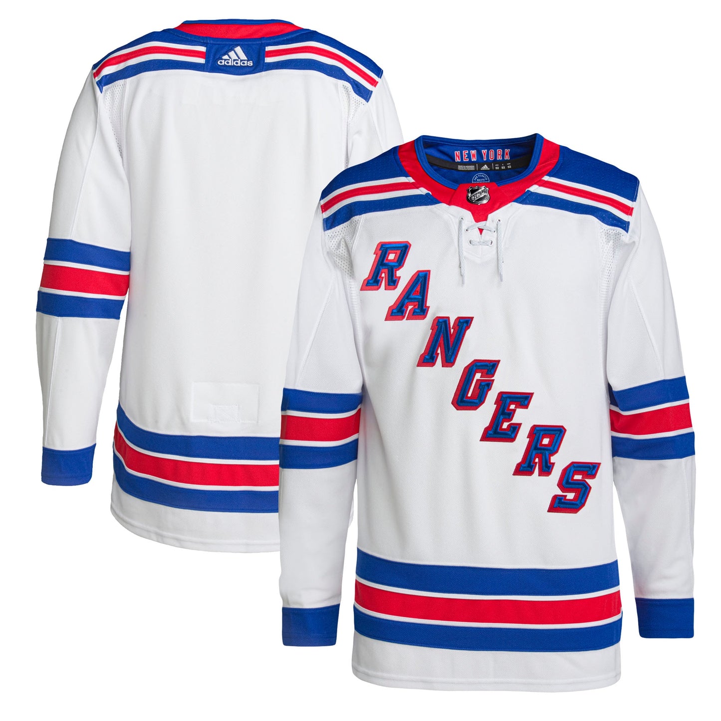 New York Rangers Away Primegreen Authentic Pro Jersey - White
