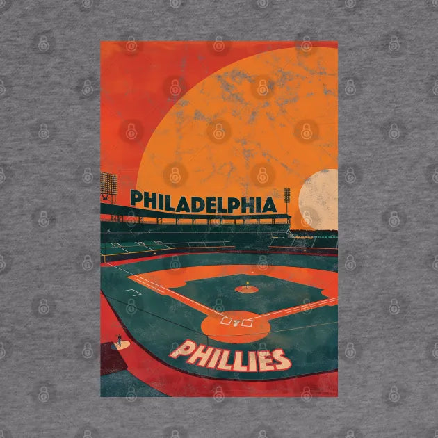 Midcentury Philadelphia Phillies Stadium Hoodie