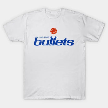 Washington Bullets  Vintage Grunge T-Shirt