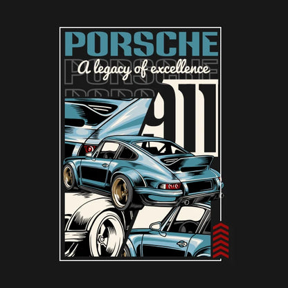 Porsche 911 Vintage Hoodie