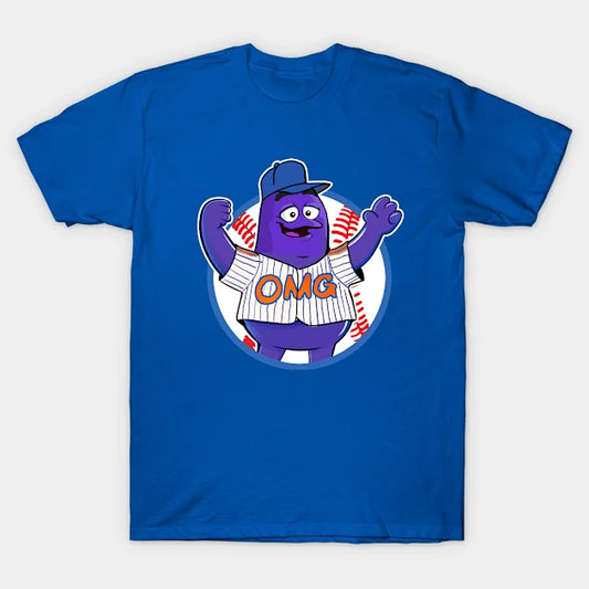 Mets Omg Grimace T-Shirt