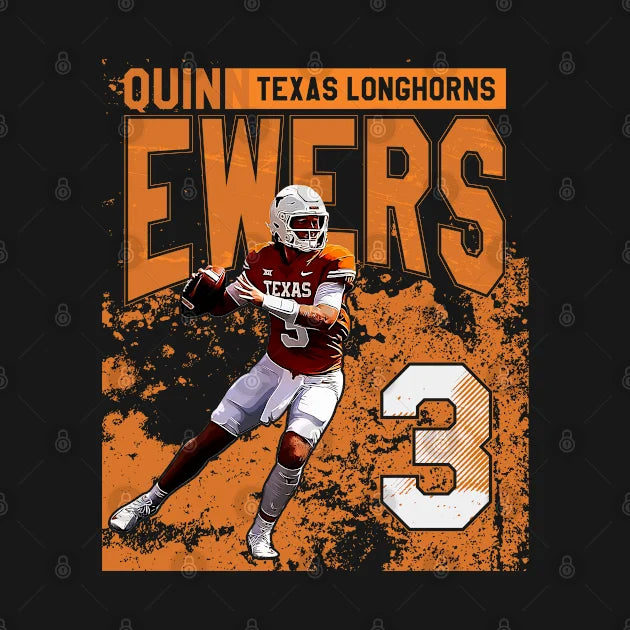 Quinn Ewers || Texas Football T-Shirt