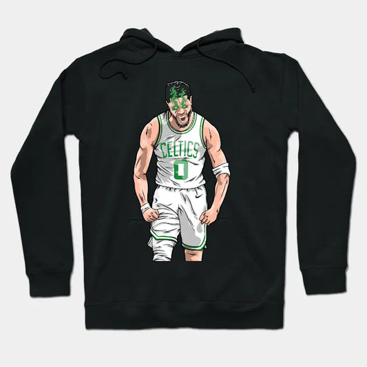 Jayson Tatum Scream!! Boston Cartoon Style Hoodie