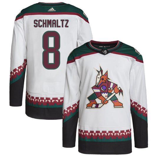 Nick Schmaltz Arizona Coyotes Primegreen Authentic Pro Jersey - White