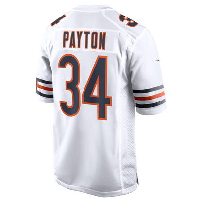 Walter Payton Chicago Bears Retired Player Away Game Jersey - White