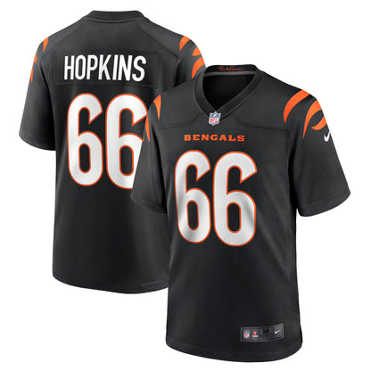 Trey Hopkins Cincinnati Bengals Game Jersey - Black