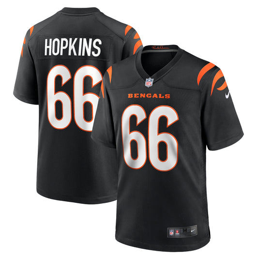 Trey Hopkins Cincinnati Bengals Game Jersey - Black