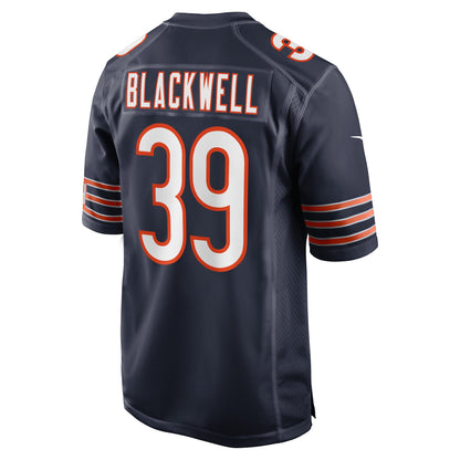 Josh Blackwell Chicago Bears Game Player Jersey - Navy