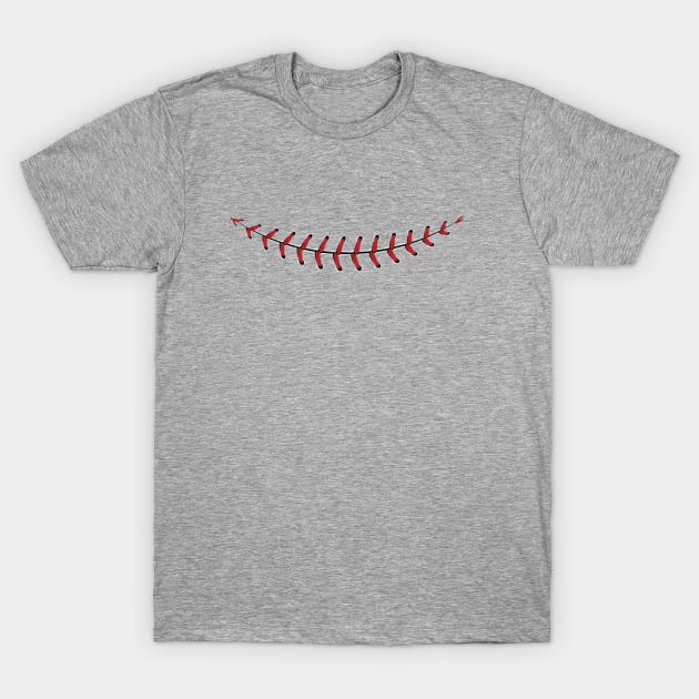 Baseball Lace Smile T-Shirt