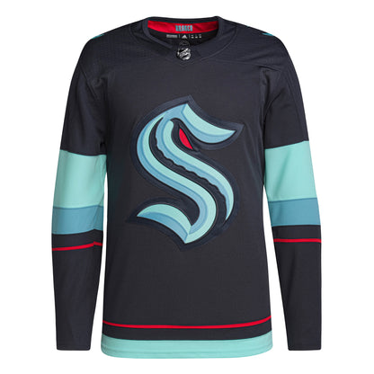 Seattle Kraken Home Authentic Primegreen Jersey - Navy